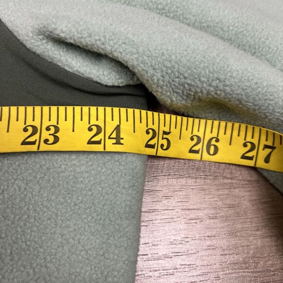 Quiksilver Mens The Trail Polar Fleece 3 Pocket Sage Green Jacket Sz XL NWT - Picture 4 of 12